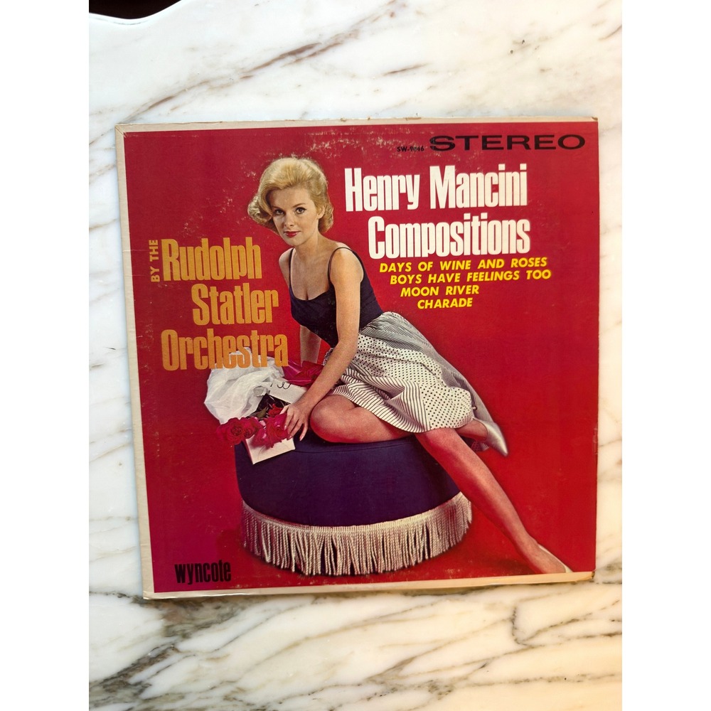 Vintage Henry Mancini Compositions Rudolph Statler Orchestra Stereo LP